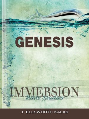 cover image of Immersion Bible Studies